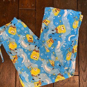 Women's, Junior's Nickelodeon Spongebob Pajama